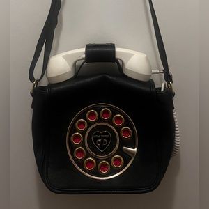 Betsey Johnson Vintage Novelty Phone Bag